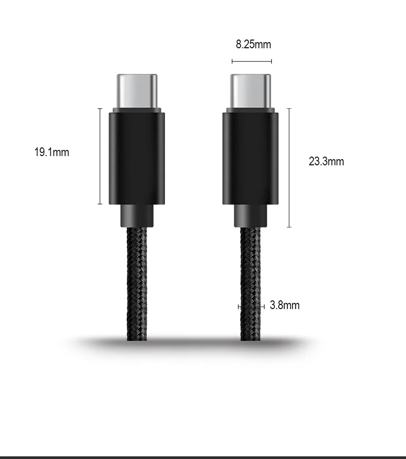 Câble USB type-c vers USB 4.0 PD 100W, Charge rapide pour MacBook, IPad Pro