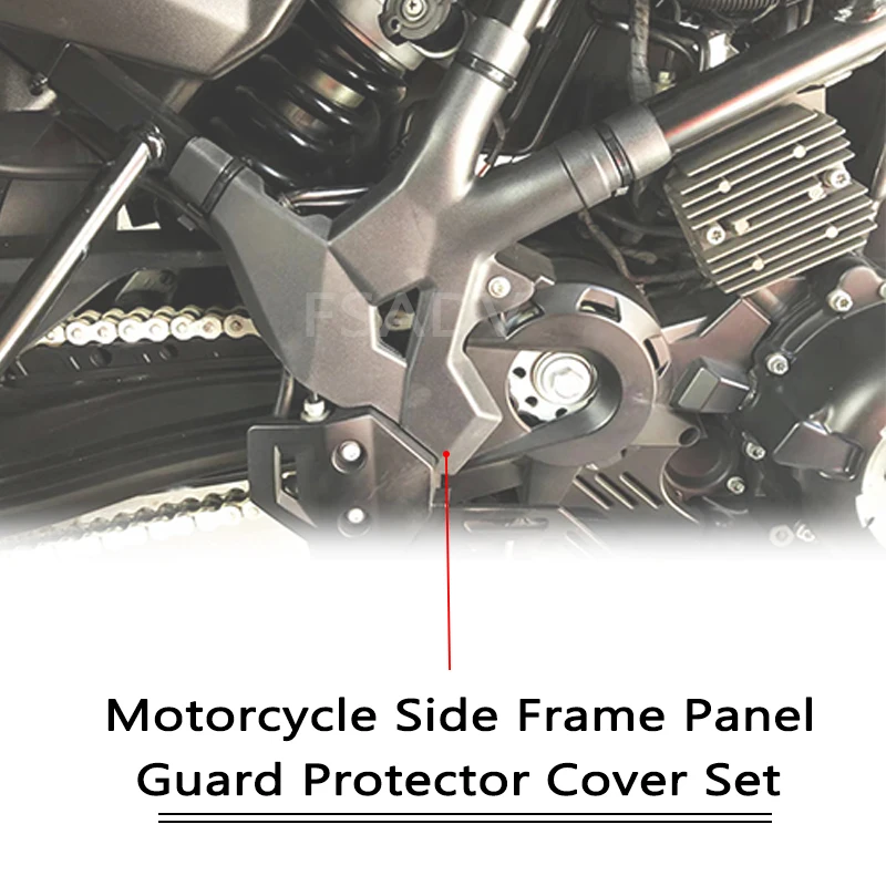 Motorcycle Side Frame Panel Fairing Guard Protector Cover For BMW F800GS F700GS F650GS Twin 700 650 2008-2018 F800 GS Adventure