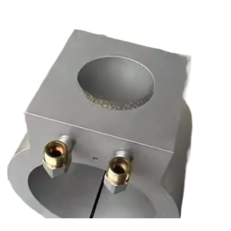 

for Haitian Injection Molding Machine Parts MA700 Screw Barrel Water Cooling Jacket Assembly Hopper Feed Throat Cooling Aluminum