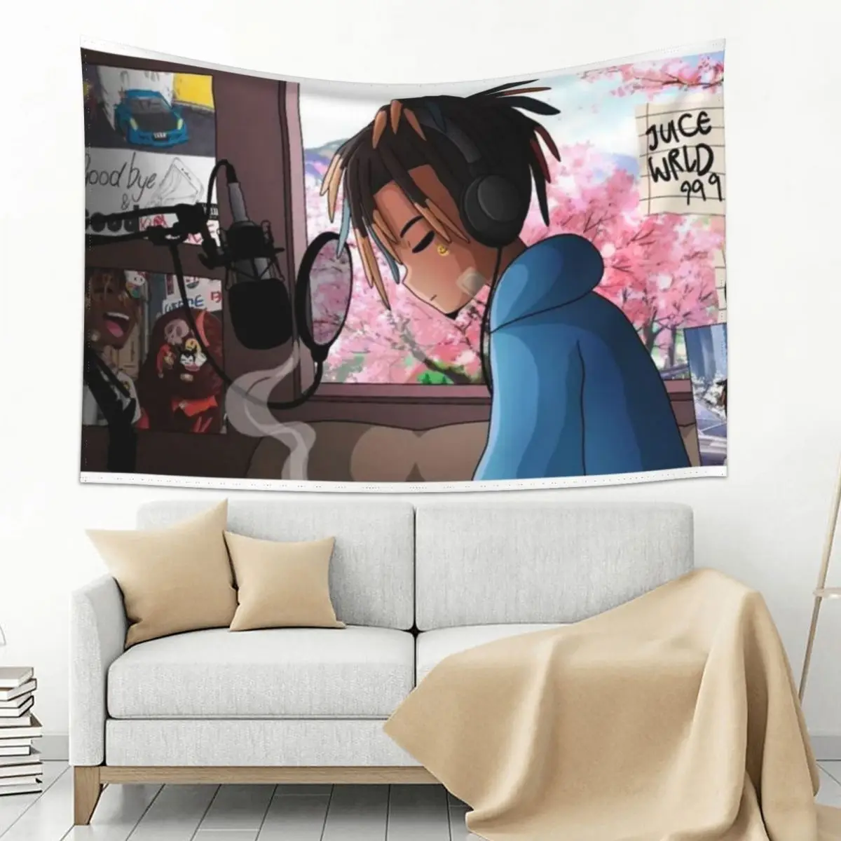

Mengheningkan Cipta Tapestry Decoration For Rooms Room Decorations Aesthetic Room Decoration Aesthetic Anime Decor Tapestry