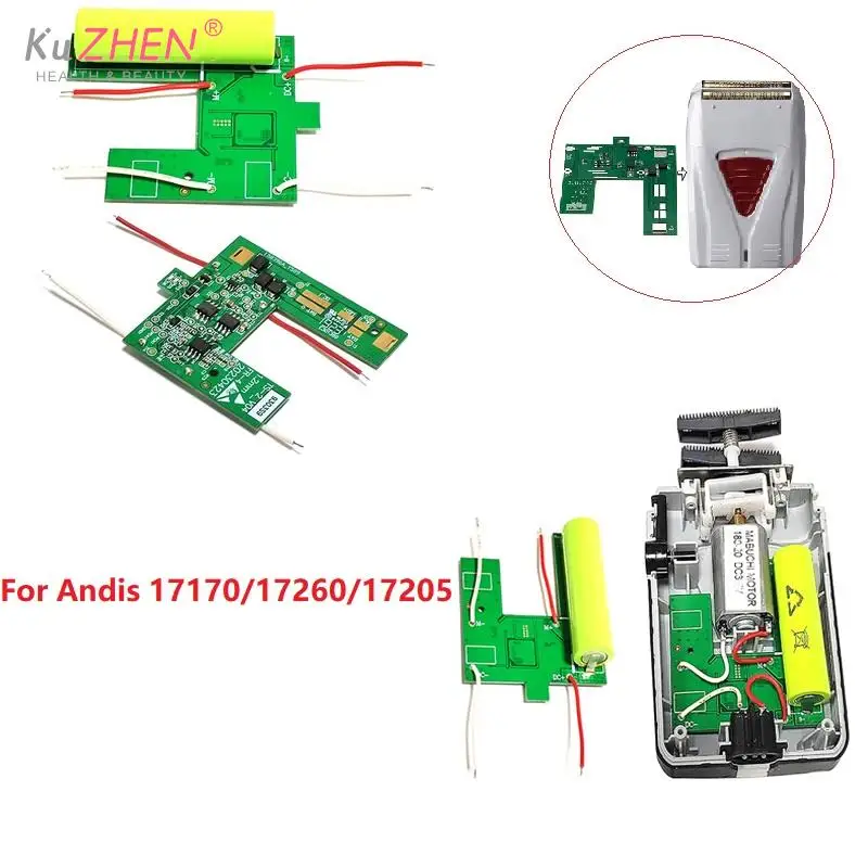 1PCS Replacement Circuit Board For Andis 17170/17260/17205 Razor Board Shaving Blade Circuit Board Whitener PCB Board Parts