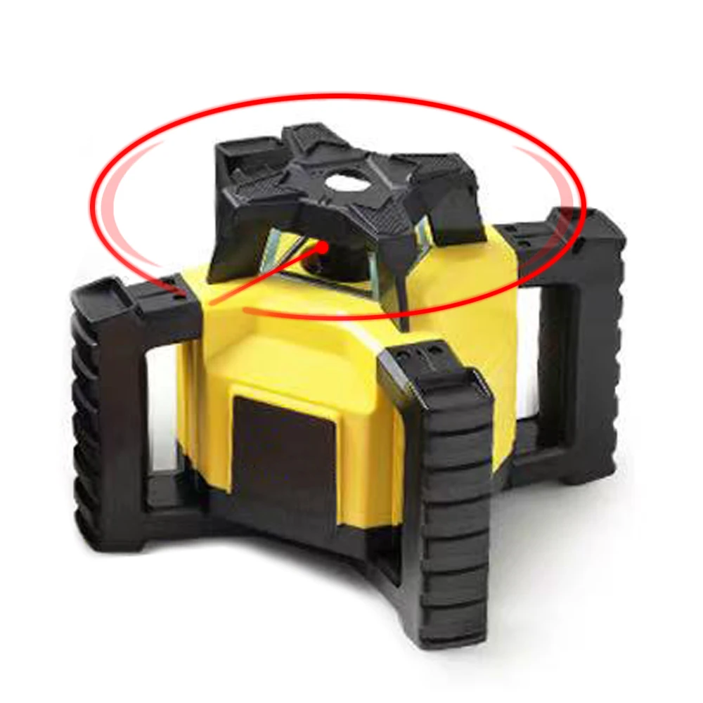 360° Self Leveling Rotating Red Line Laser,5 Rotation Speeds,Scan/Slope Mode,Receiver/Remote Control Rotary Laser Level