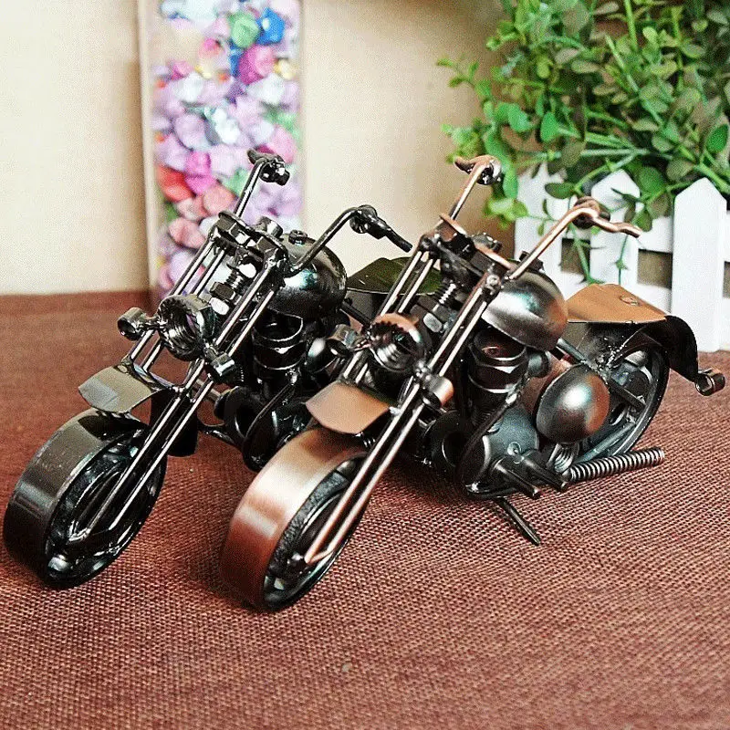 Metal motorcycle model,Exquisite home decorations , Office ornaments