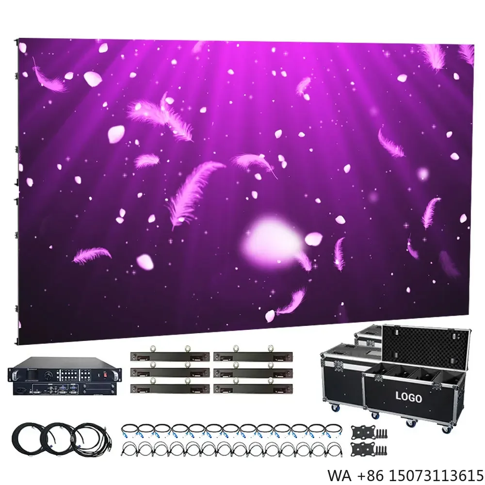 

Indoor Outdoor LED Video Wall Rental Panel Modular Screen for Stage & Events