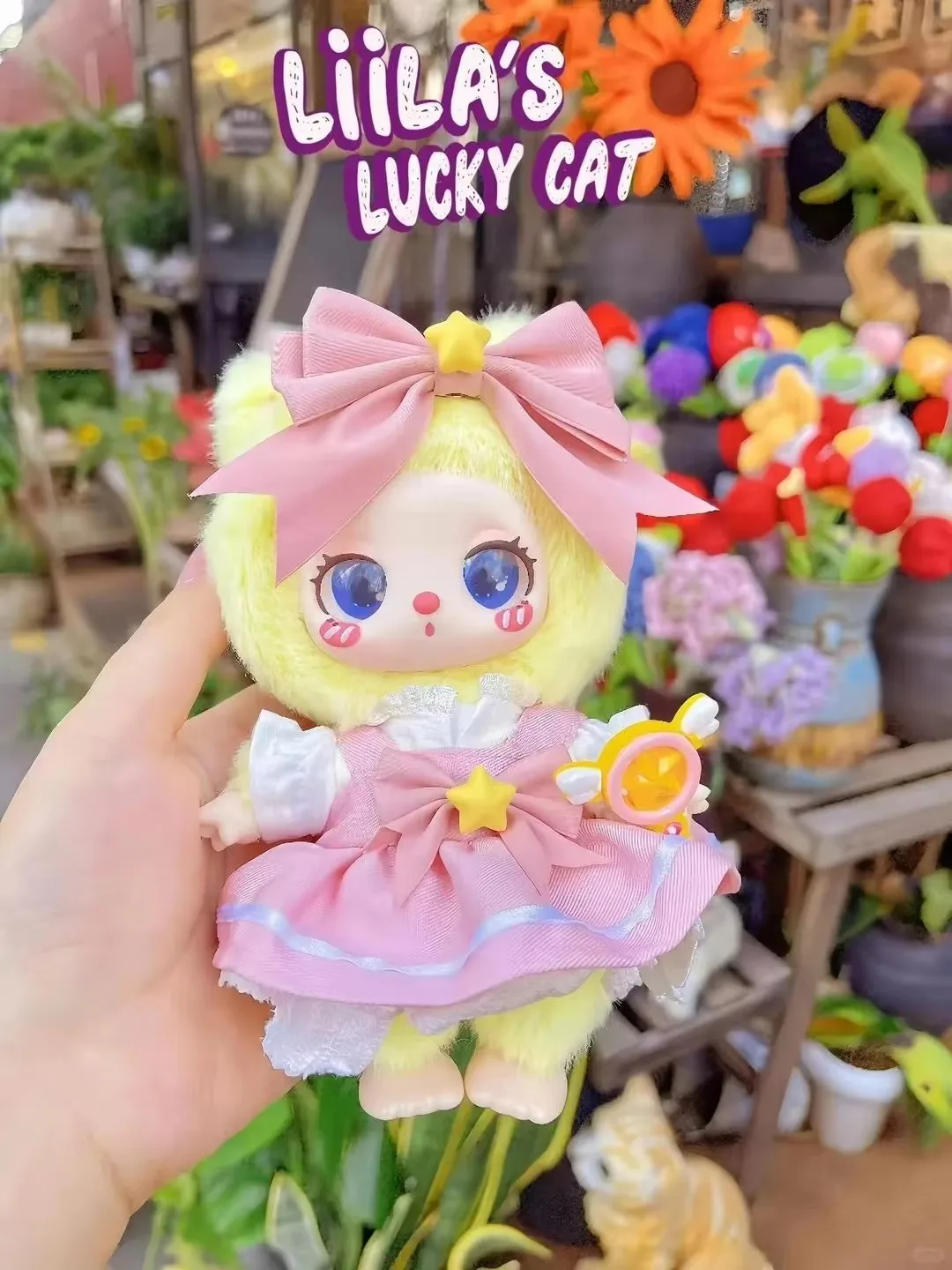 

Liila Luck Cat Series Mystery Box Подлинная слепая коробка Игрушка Модная виниловая кукла Прекрасный орнамент Модель для девочек Рождественский подарок