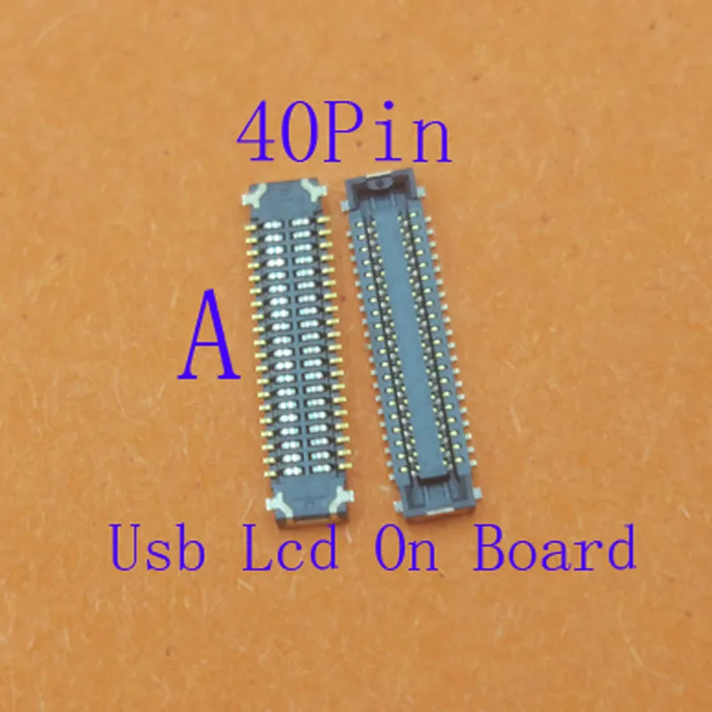 2-10Pcs Lcd Display Usb Charger Charging FPC Connector Plug For Samsung Galaxy A14 5G A146F M14 M146 F14  E146B A05 A055F 40 Pin