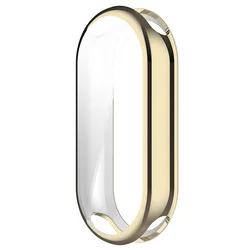 Screen Protector Accessory for Xiaomi Mi Band 8 Smart Bracelet Soft TPU Slim Full Coverage Protective Case Cover