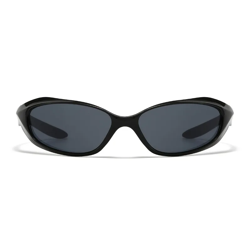 1 Stück Y2K Futuristischer Technologie-Stil Punk-Brille Damen Sonnenbrille – Detail 6