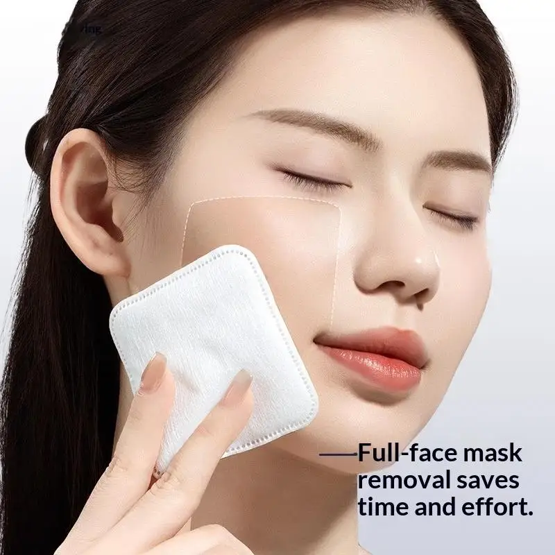 Facial Cotton Pads 30/100/120/150 Pcs Interlayer Makeup Remover Pad Soft Absorbent For Makeup Removal Skincare Facial Cleansing