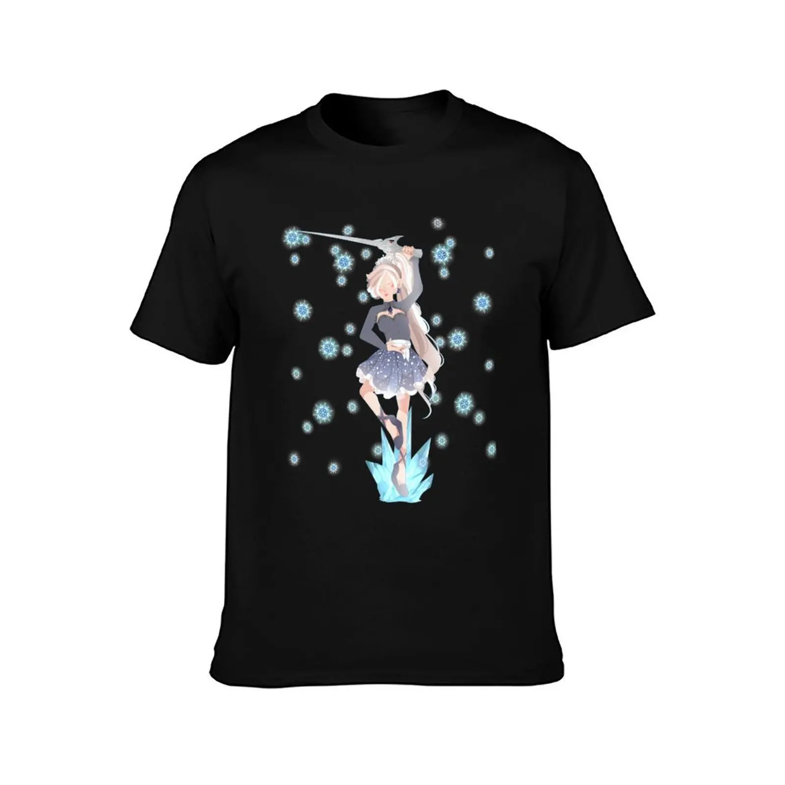 Weiss Schnee T-Shirt rapper graphic tees oversized t shirt Men's cotton t-shirt