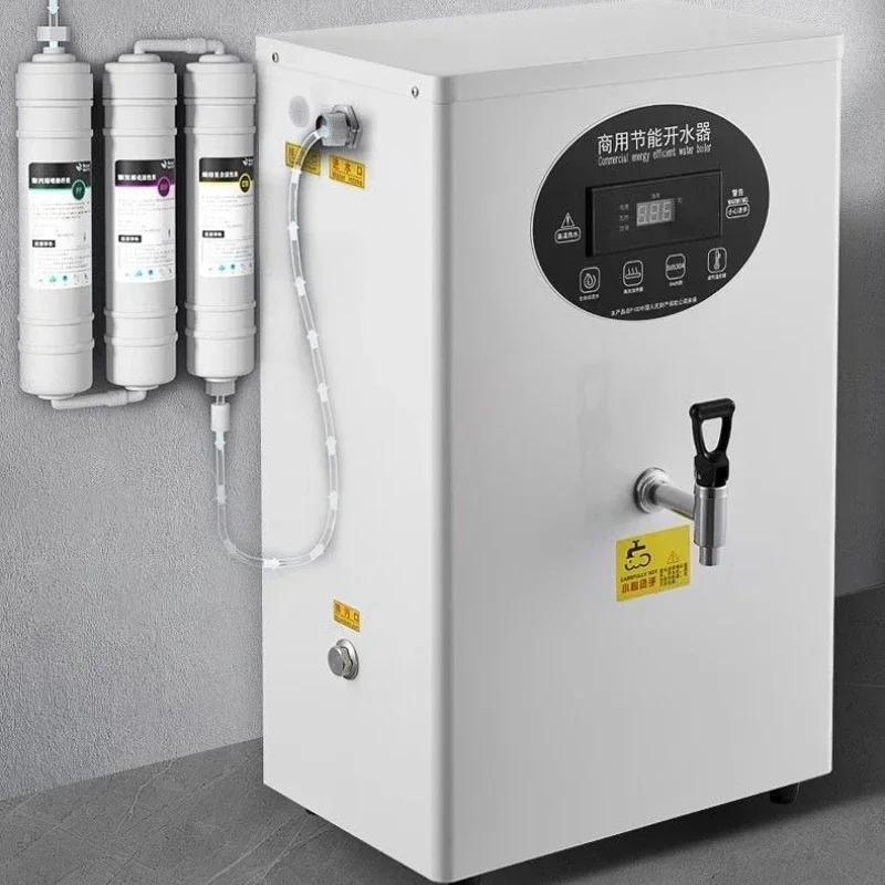 

Commercial Automatic Water Boiler Large Capacity Electric Water Heater Milk Tea Shop Hotel Dedicated Energy Saving Insulation