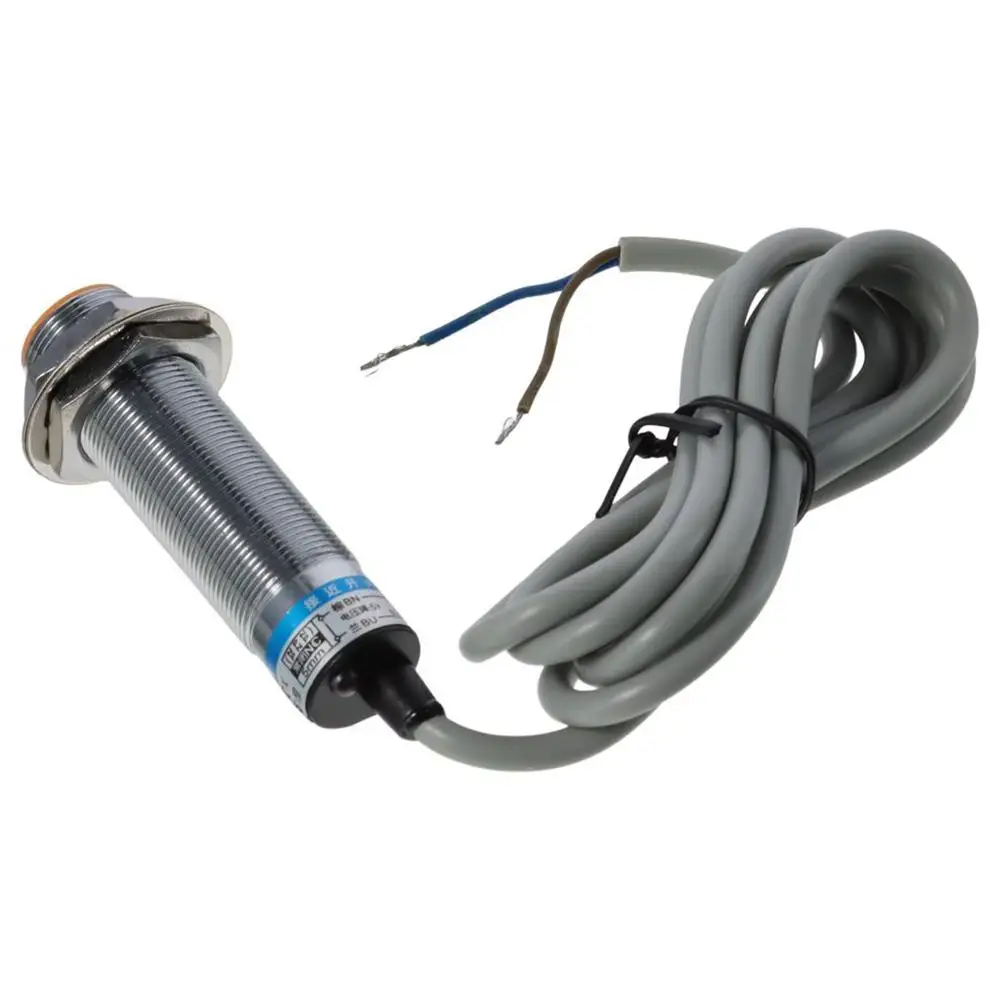 Easy to Install 8mm Detecting Distance Inductive Proximity Switch NPN NO DC 6-36V Approach Sensor DC 3 Wire Type Cylinder Type