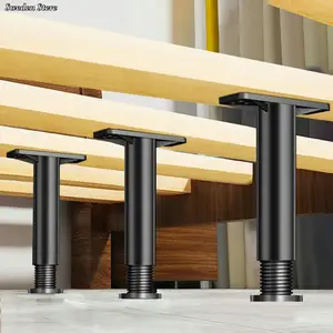 Güçlendirilmiş orta ayak, mobilya, plastik, elektrikli ayarlanabilir yatak, kiriş, yürüyüş, çamaşır makinesi, yük desteği için alt makaralı rulman, 1X 8 en çok satan, 4 numaralı kanepe için ayaklar