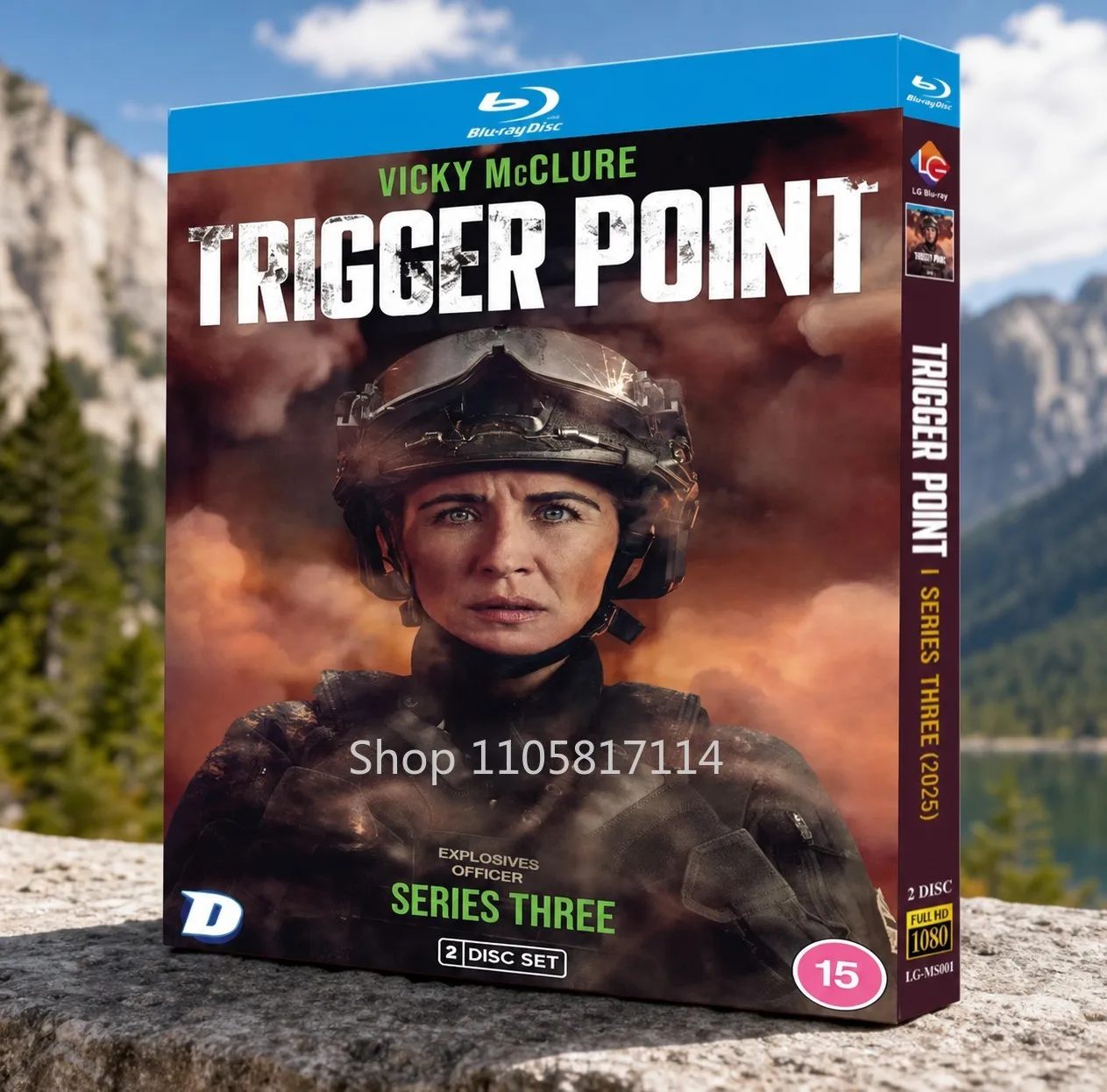Trigger Point Season 3 (2025) 2-Disc Blu-ray High Definition New Sealed Box Set YIHUI
