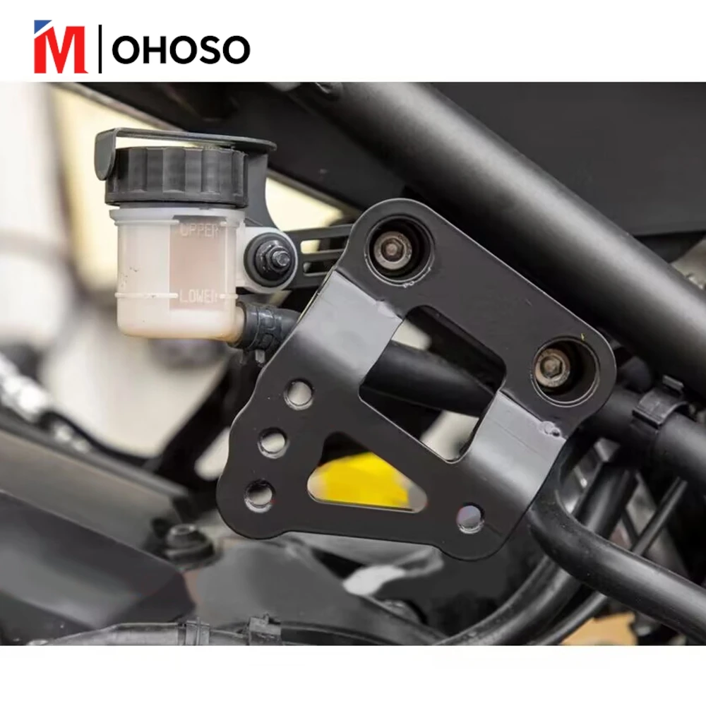 FZ09 FZ-09 XSR900 Passenger Rear Pedals Foot Pegs Footrests Lowering Kit Support Bracket For YAMAHA MT09 MT-09 2014-2020 XSR 900