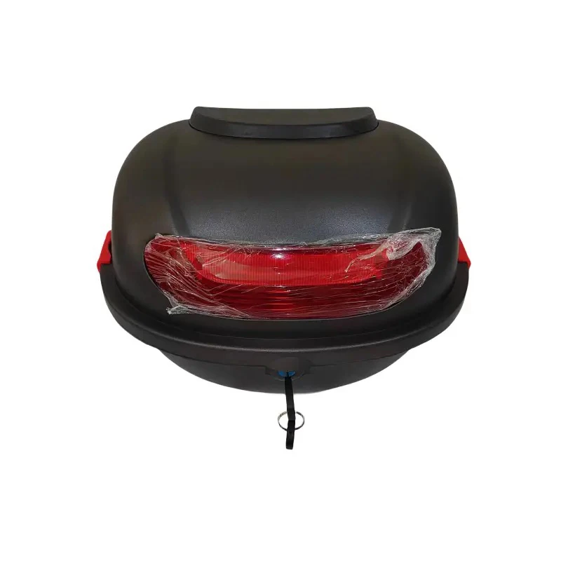 Motorcycle Tour Tail Box Enlarged Capacity Safety Scooter Trunk Luggage Top Lock Storage Carrier Case  Trunk Tail Mount