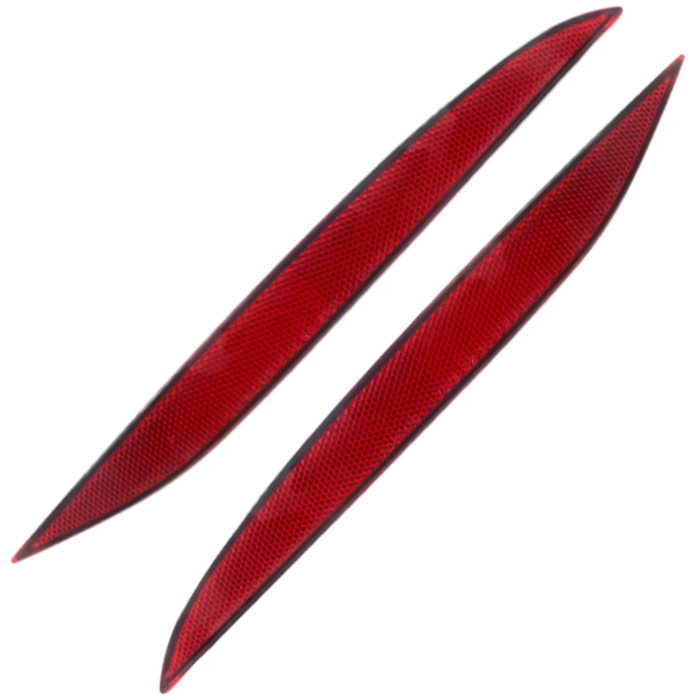 ل تسلا نموذج X 2016-2023 2 قطعة المصد الخلفي عاكسات شرائط اليسار واليمين 1034342-00-C 1034343-00-C 103434200C 103434300C