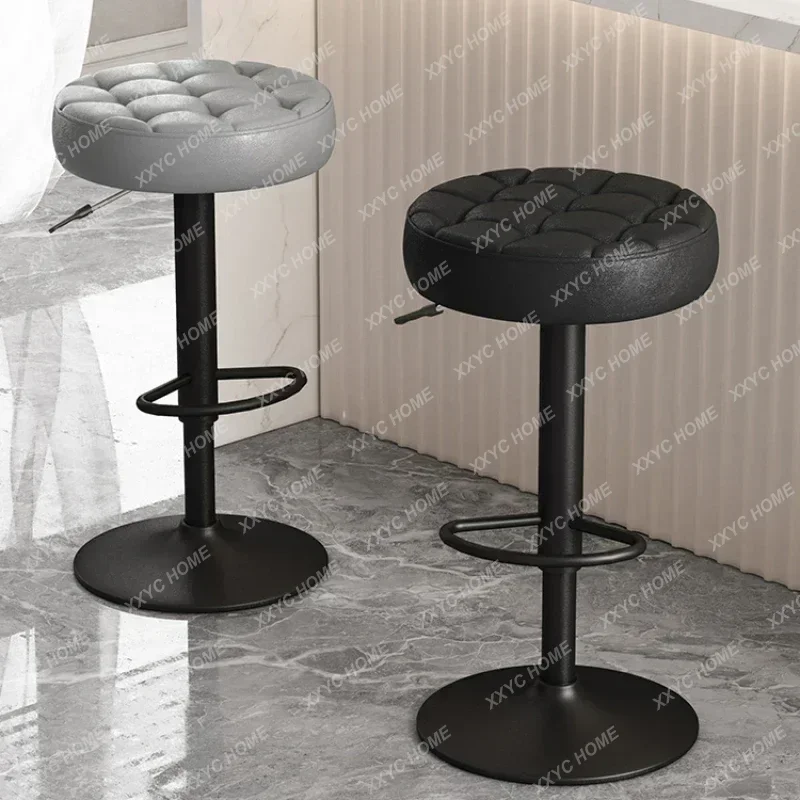 Salon Counter Bar Chair Design Swivel Simple Reception Nordic Chair Island Modern Bancos De Bar Cadeiras