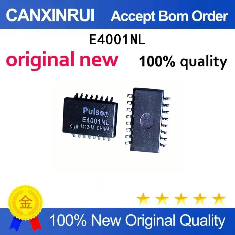 

(5-100 Pieces) Network Transformer Chip E4001NL E4001 SOP-16, brand new in stock