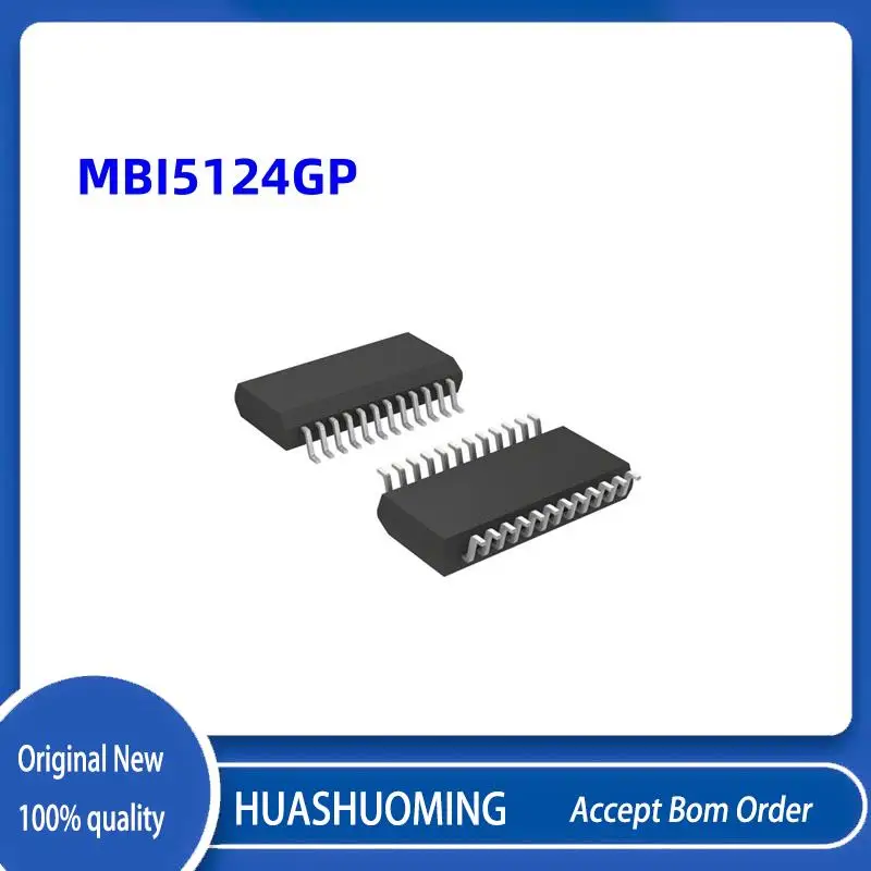 

50Pcs/Lot new MBI5124GP MBI5124G MBI5124 5124 SSOP24