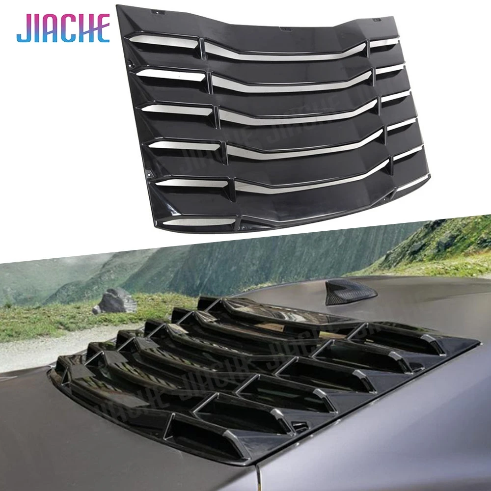 

Глянцевые черные чехлы на заднее боковое окно автомобиля, боди для Chevrolet Camaro 2016 2017 2018 2019, детали для тюнинга автомобилей