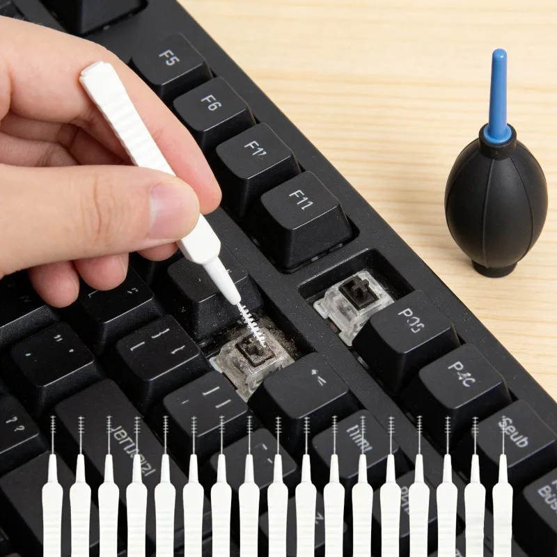 21pcs Random Color Phone Cleaner Brush & Dust Removal Air Blow Set for Charging Port Speaker Headphone for Camera Cleaning Kit