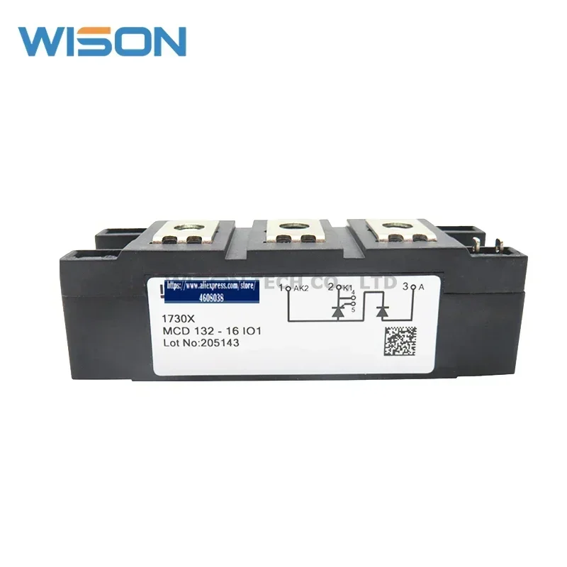 MCD132-16IO1 MCD132-14IO1 MCD132-12IO1 MCD132-08IO1 MCMA260PD1800YB MCMA260PD1600YB จัดส่งฟรีใหม่และโมดูลต้นฉบับ