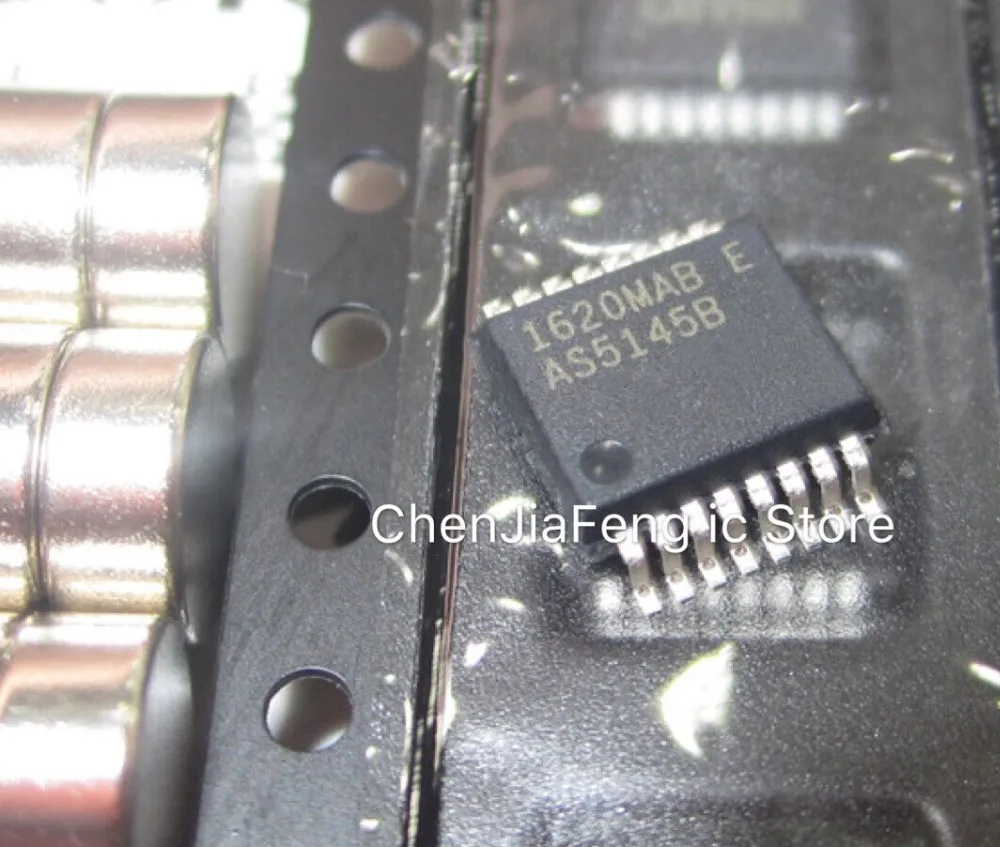1pcs~10pcs/lot   AS5145B-HSSM AS5145B-HSST  AS5145B  SSOP16  Chips and magnets  New original