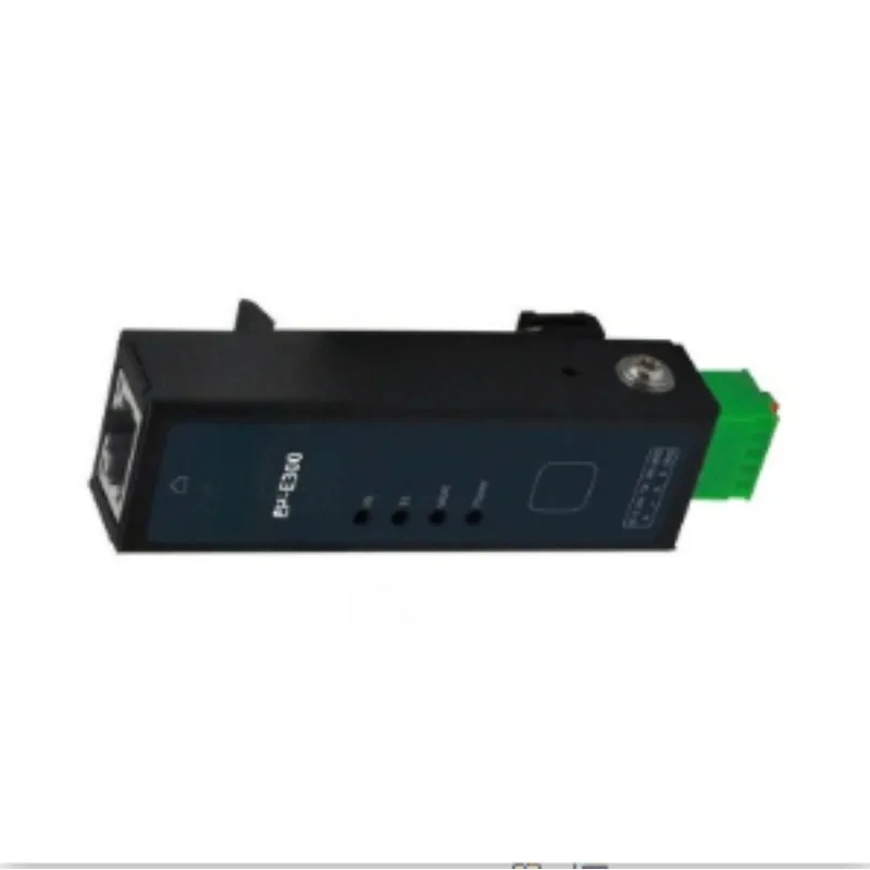 1PC DIN Rail Serial Port Server RS485 RS232 TTL to RJ45 Ethernet Module Bi-directional Transparent Transmission Modbus RTU
