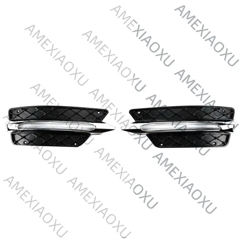 

Светодиодные противотуманные фары DRL (2 шт.) для Mercedes-Benz W204 C-Class C300 C280 Sport 2013- (запасные части)