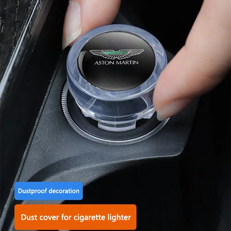 

For Aston Martin DB12 Coupe DB12 Volante DB12 Goldfinger Edition Car Cigarette Lighter Cover DustProof Decoration Cap Accessory
