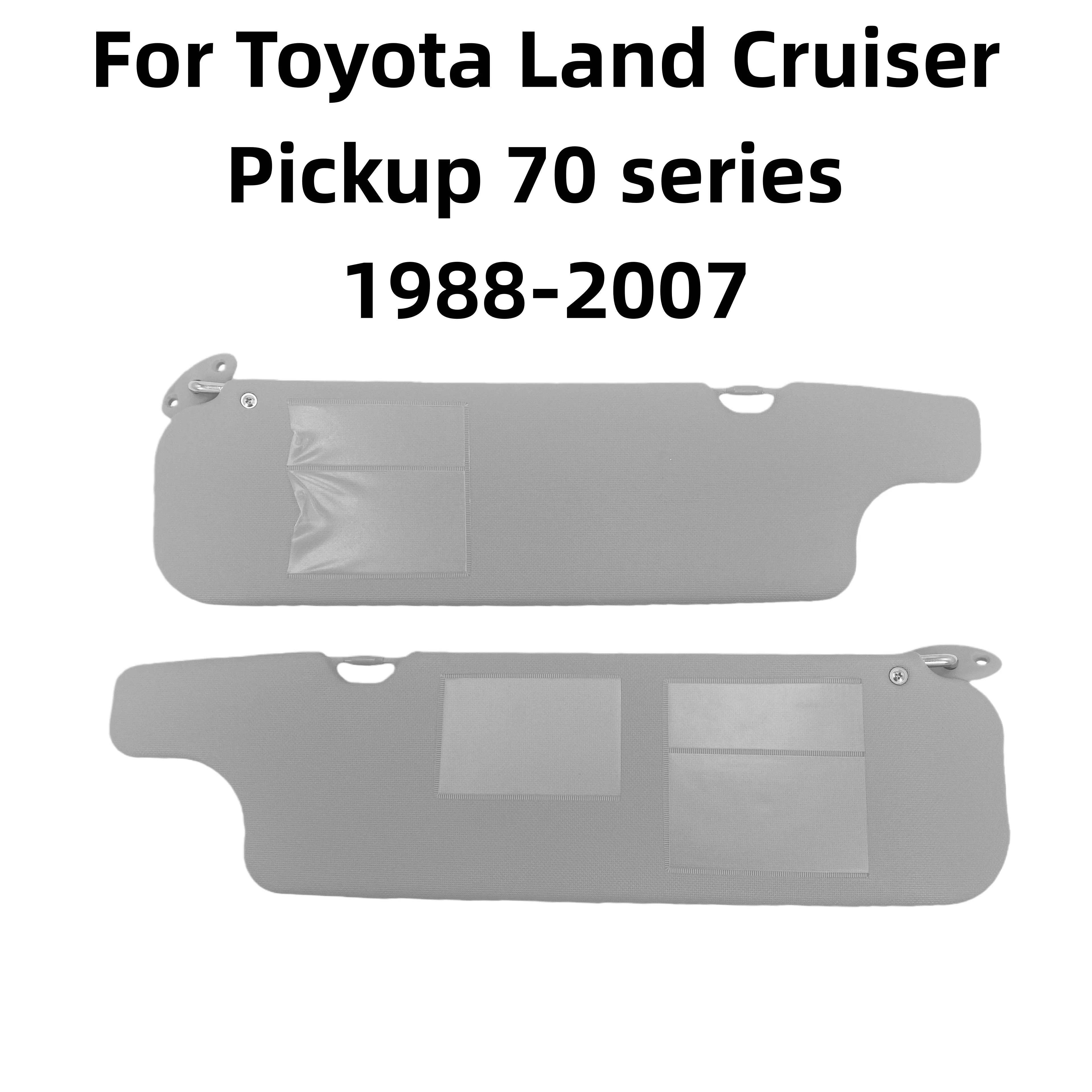 

Автомобильный солнцезащитный козырек внутри солнцезащитного козырька для Toyota Land Cruiser Pickup 70 серии 1988 1989 1990-2004 2005 2006 2007, передняя солнцезащитная панель