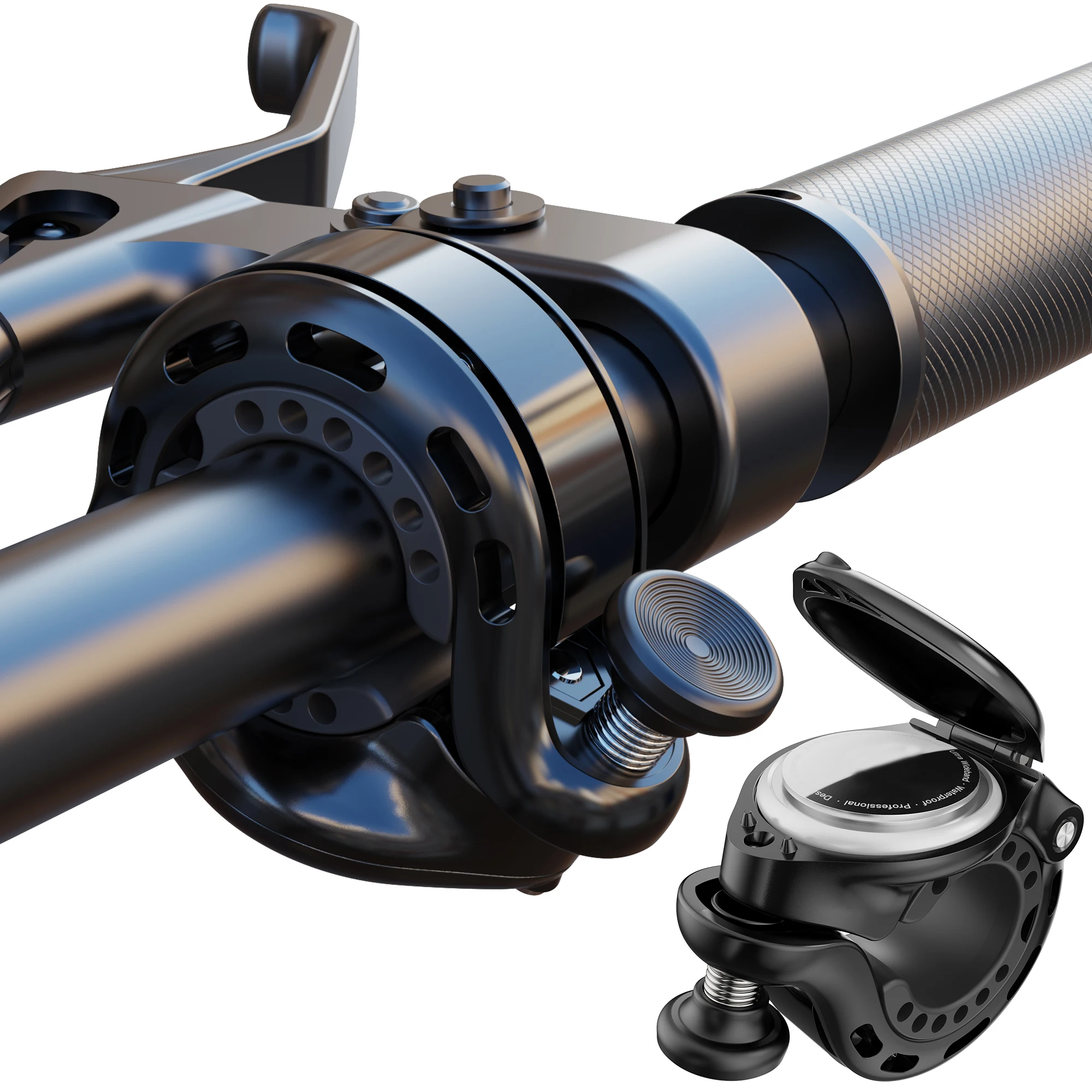 �y�Z�[�����zApple Airtag�p�̎��]�ԃx��,�x���ɉB���ꂽ�h���P�[�X,�}�E���e���o�C�N,22?31.8mm�̃n���h���o�[�ɓK��