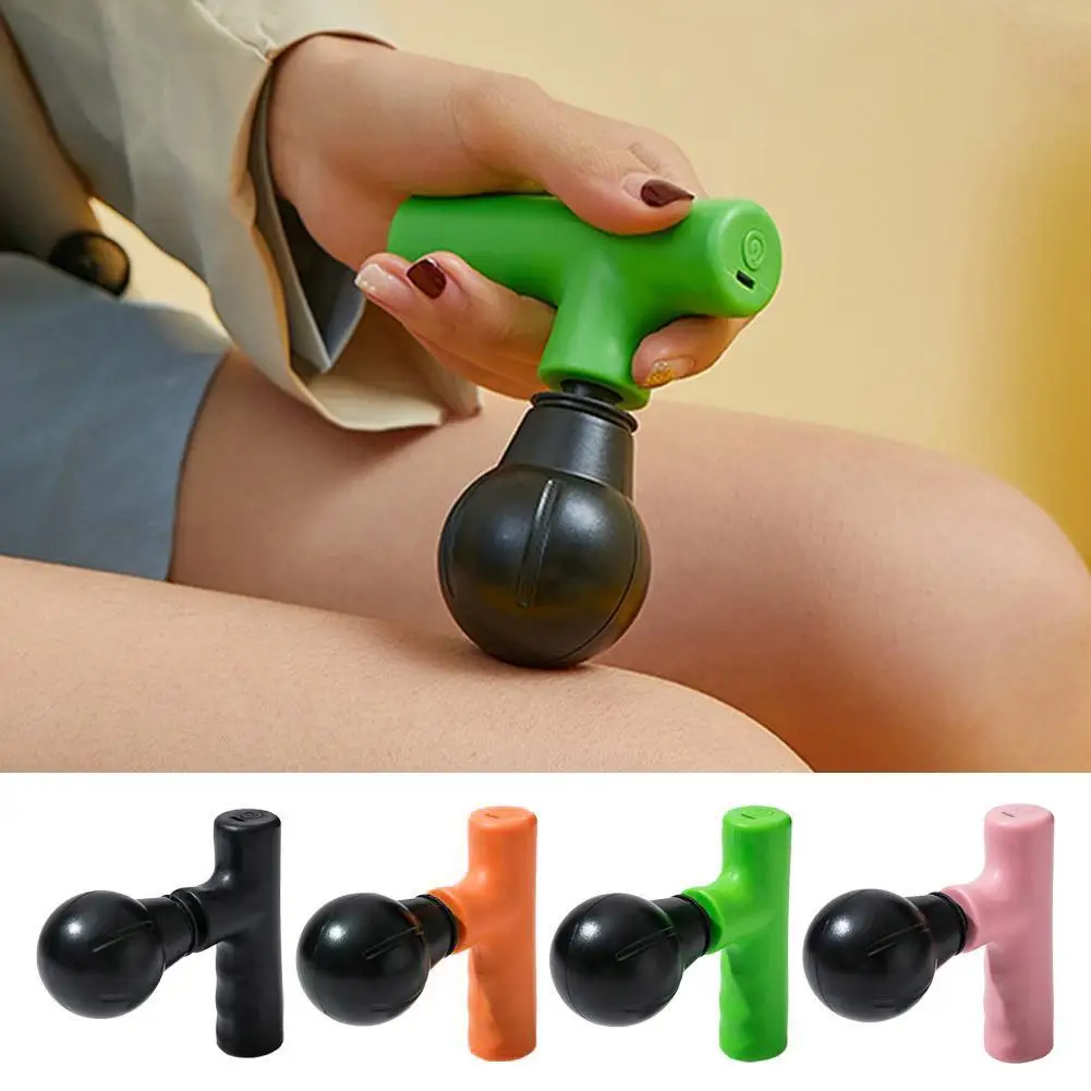 Picture 7: Portable Mini Massage Gun, Handheld Deep Tissue Massager for Back Leg Relaxer,  Muscle Relaxer Massager After Fitness Work