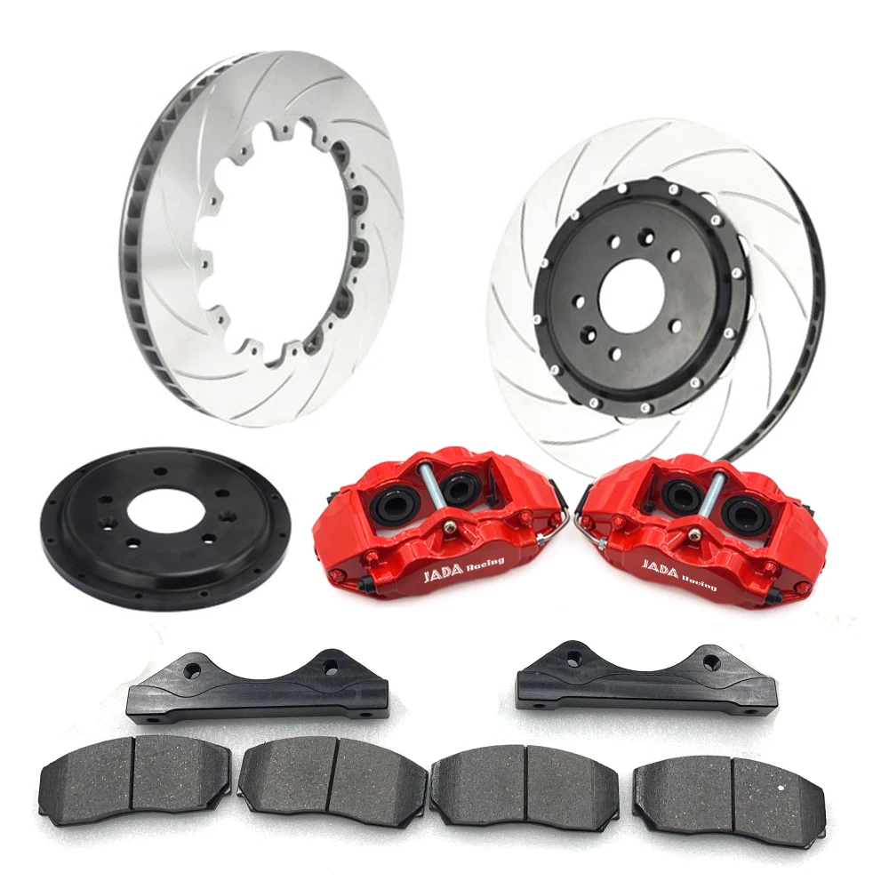 

Jada Rear Brake System 9202 Brake Caliper Kit 355*28mm Disc Floating Center bell For BMW-E46 M3 Back Rim Wheel 18 Inch