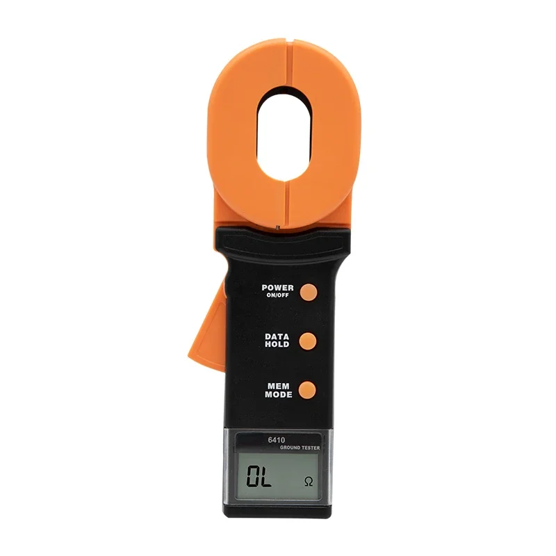 6410 6410A 6410B Cyfrowy miernik cęgowy rezystancji uziemienia Pomiar prądu upływu Sprzęt elektryczny