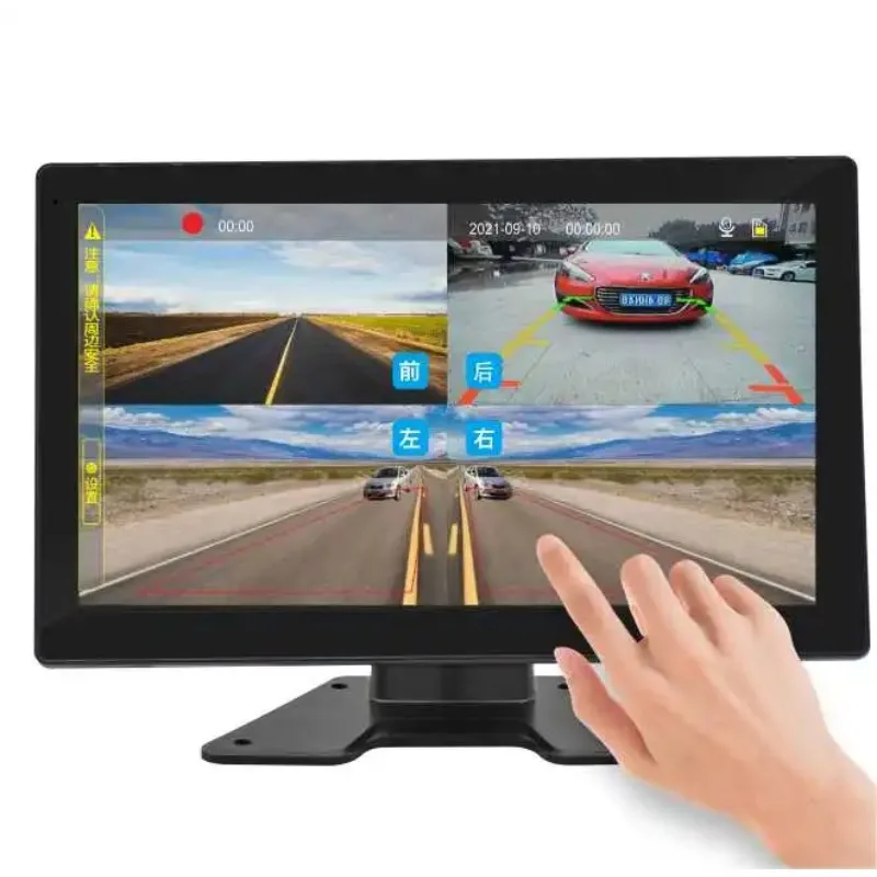 10.1 Inch AI Car Monitor Support TF Card With Recording Faction