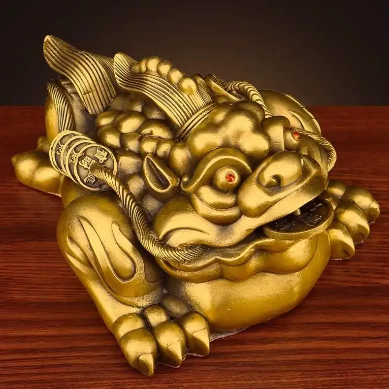 

Привлекать богатство, медь, золото, жаба, орнамент, единорог, гостиная, вход, офисный магазин, скульптуры