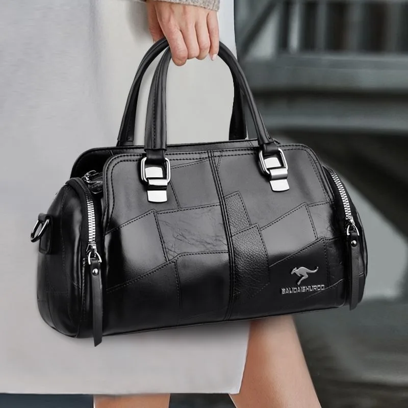 2026 Women's Bag New Niche High-end Temperament Commuter Women's Handbag Wear-resistant Fabric Portable Pillow Bag Messenger Bag