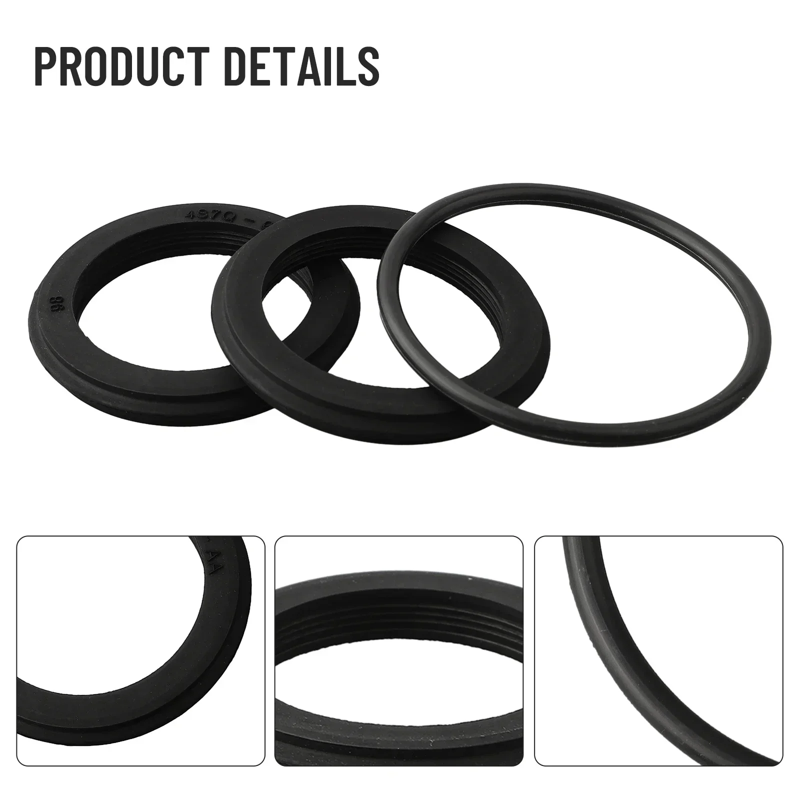 3pcs Plastic Throttle Body Gasket Seals For LR3 For Range Rover LR008353 1316152 Parts Accessories Wear Parts