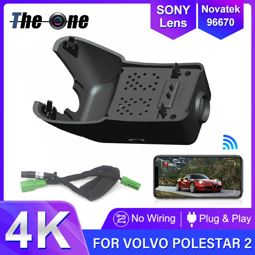 Neu! Plug-and-Play-Auto DVR 4k Dash Cam Kamera Video recorder Original für Volvo Poles tar 2 Dashcam