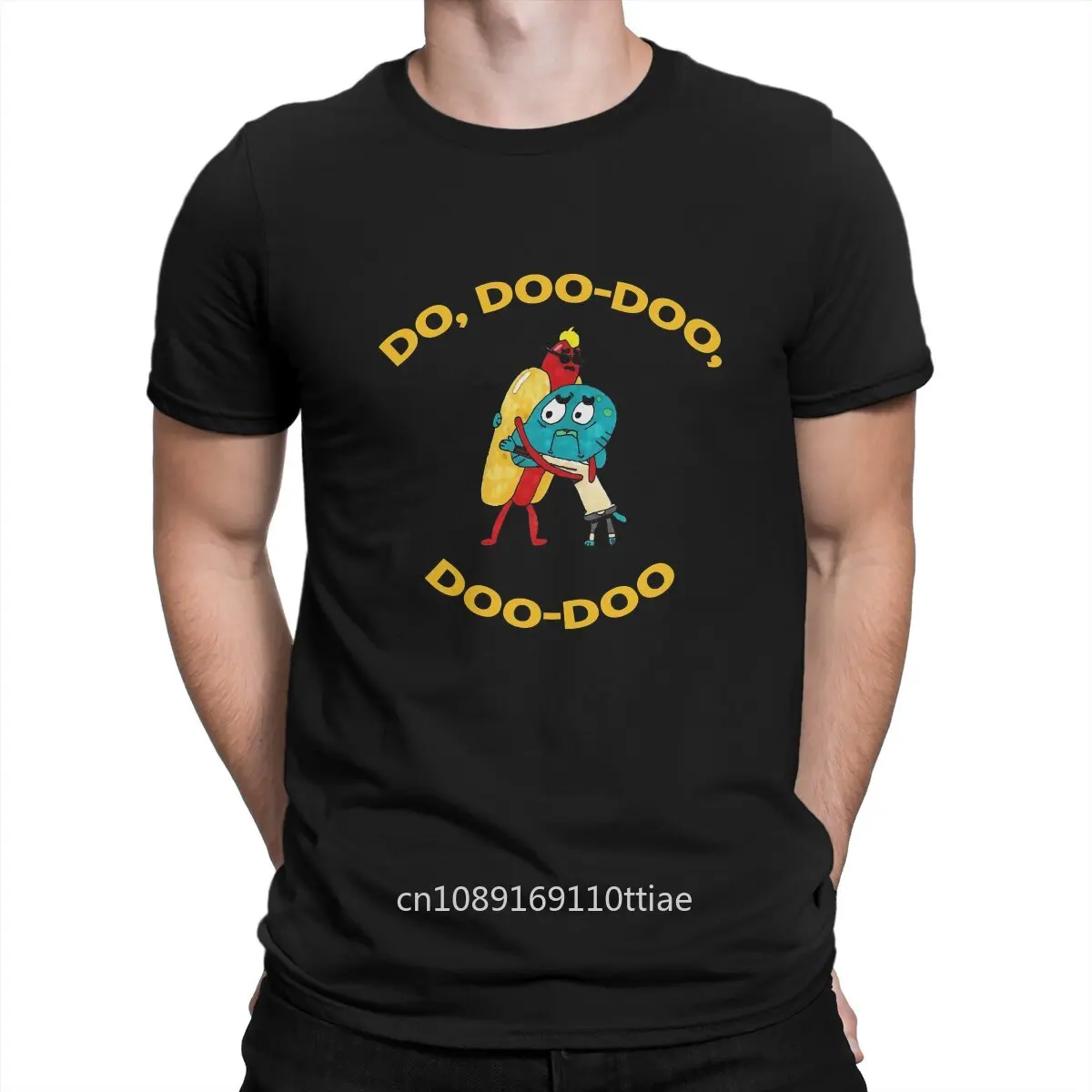 Combine Special TShirt T-The Amazing World of Gumball Leisure T Shirt Hot Sale T-shirt For Adult