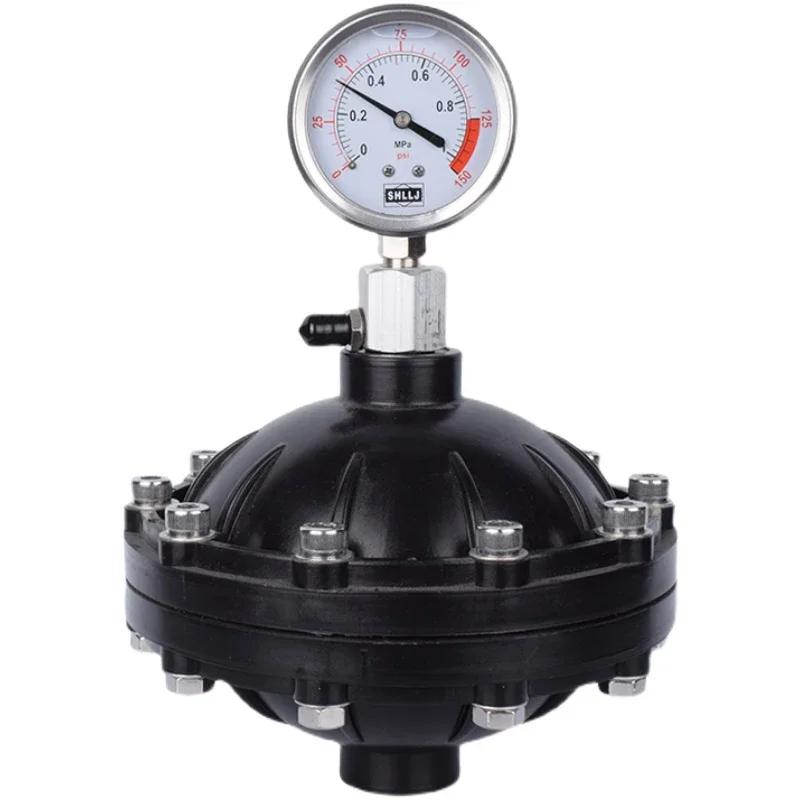 

New Diaphragm Pulse Damper UPVC Pulse Metering Pump Plastic Diaphragm Buffer Tank Pulse Damper DN1520