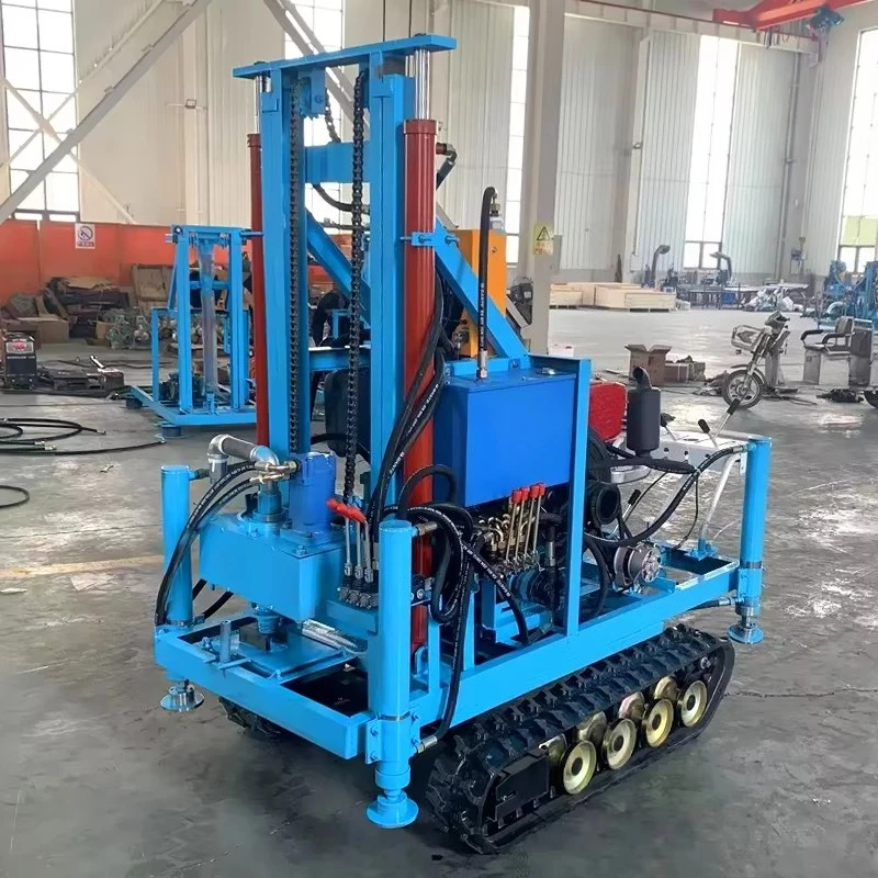 FOB Wheeled Water Well Drilling Rig Compact Body Wide Terrain Adaptability Applied In Agricultural Water Source Construction Job
