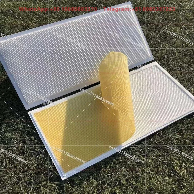 Beekeeping Beeswax Foundation Sheet Making Machine Beehive Base Machine New Notebook BeesWax Press Machine for Beekeeper