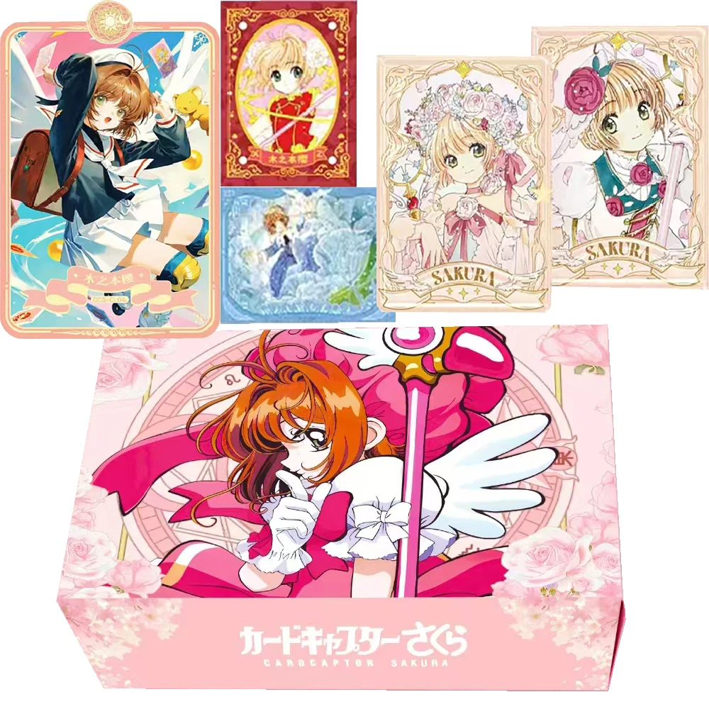 Card Captor Sakura Classic IP Collection Cards Japanese Anime Theme Characters Rare Premium Trading Cards Kids Christmas Gifts