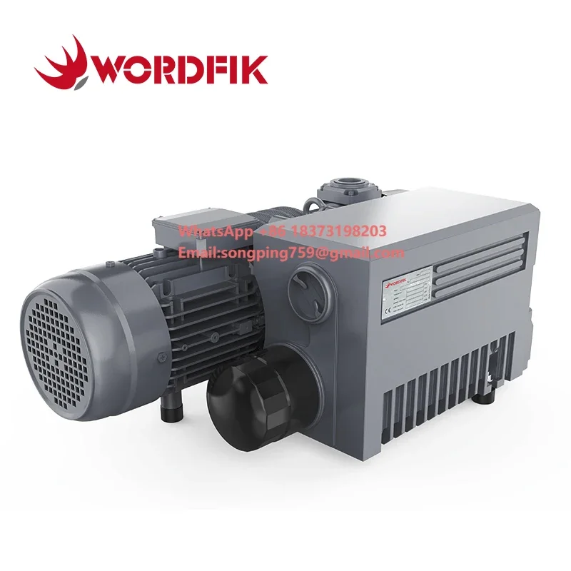 

Vacuum Packaging Machine Oil Rotary Vane Vacuum Pump Low Noise High Vacuum 0.5mbar 100-120m³/h Wordfik PVX100D