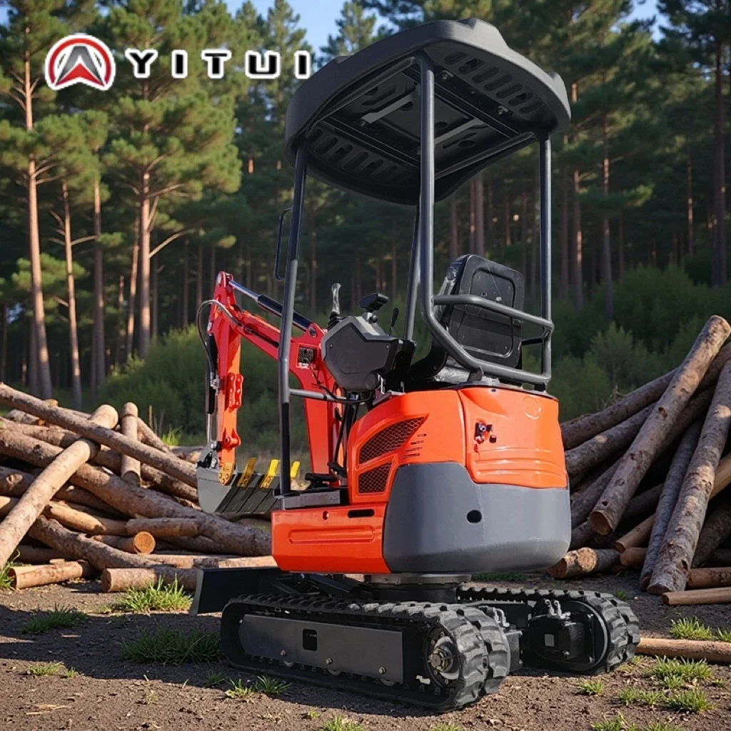 Vendita calda. Mini escavatore da 2,0 tonnellate personalizzato Kubota Engine Ce Epa Euro 5 Mini escavatore Consegna rapida