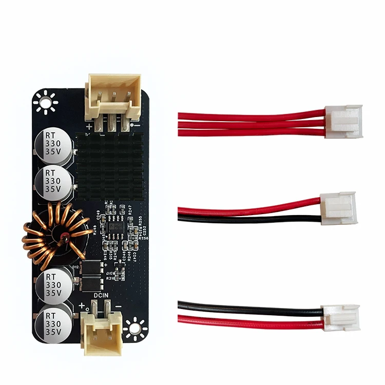 

Доска повышения мощности позволяет достигает функцию автоматического подъема и падения напряжения, с мощностью 480 Вт и хорошим рассеиванием тепла.