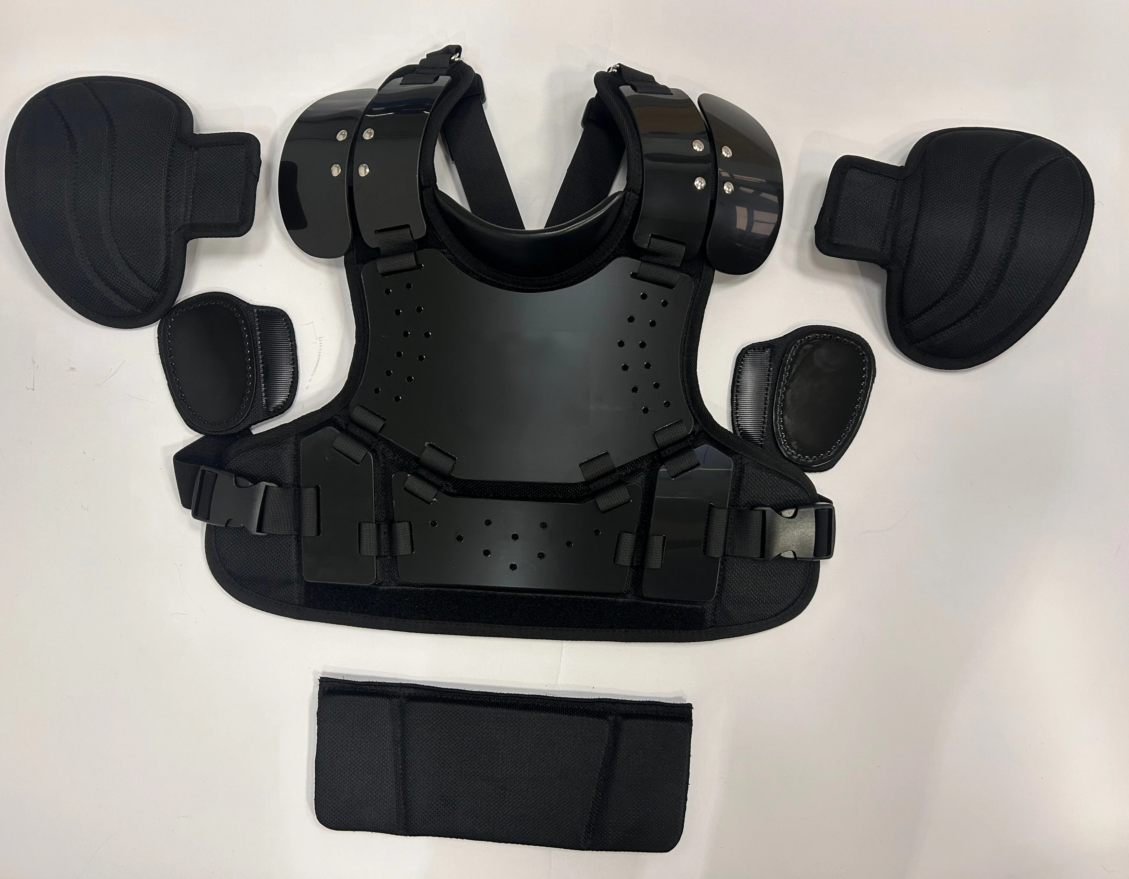 Lightweight Baseball Umpire Chest Protector, Shock Absorption, 6 in 1 Protection, High Density Foam, Referee Safety Gear